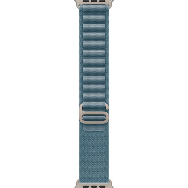 Apple Watch Ultra 3 GPS + Cellular 49mm Natural Tit. Case w. Light Blue Alpine Loop – Medium (MEWM4) - ТвойGadget
