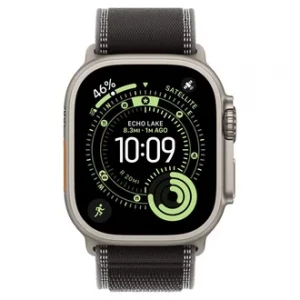 Apple Watch Ultra 3 GPS + Cellular 49mm Natural Tit. Case w. Black/Charcoal Trail Loop - S/M (MF1V4+MFT84) - Зображення 2