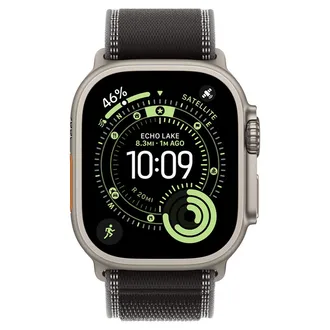 Apple Watch Ultra 3 GPS + Cellular 49mm Natural Tit. Case w. Black/Charcoal Trail Loop – S/M (MF1V4+MFT84) - ТвойGadget