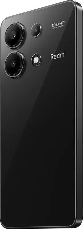 Смартфон Xiaomi Redmi Note 13 4G 6/128GB Midnight Black - ТвойGadget