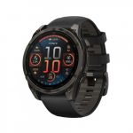 Смарт-часы Garmin Fenix 7X Pro Solar Slate Gray w. Black Band (010-02778-00/01) [Витринный] - ТвойGadget