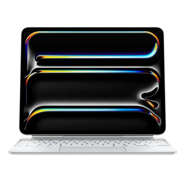 Чехол-клавиатура для планшета Apple Magic Keyboard for iPad Pro 13″ (M4) — White (MWR43) - ТвойGadget