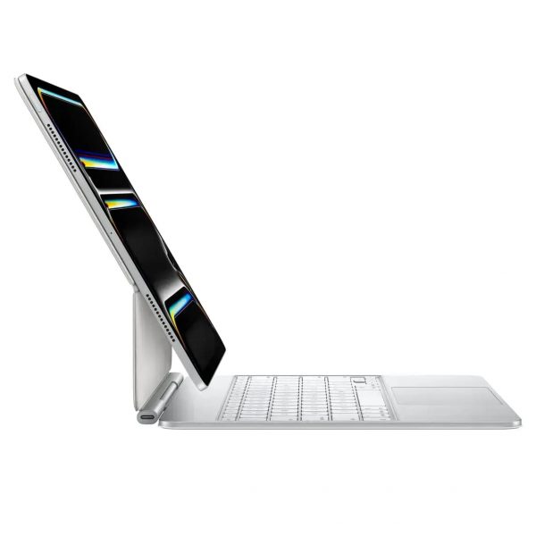 Чехол-клавиатура для планшета Apple Magic Keyboard for iPad Pro 13″ (M4) — White (MWR43) - ТвойGadget