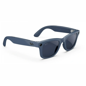 Смарт-окуляри Ray-Ban Meta Wayfarer Gen 2 Shiny Cosmic Blue/Clear Sapphire (RW4012 6628/MF 50-23) - ТвойGadget
