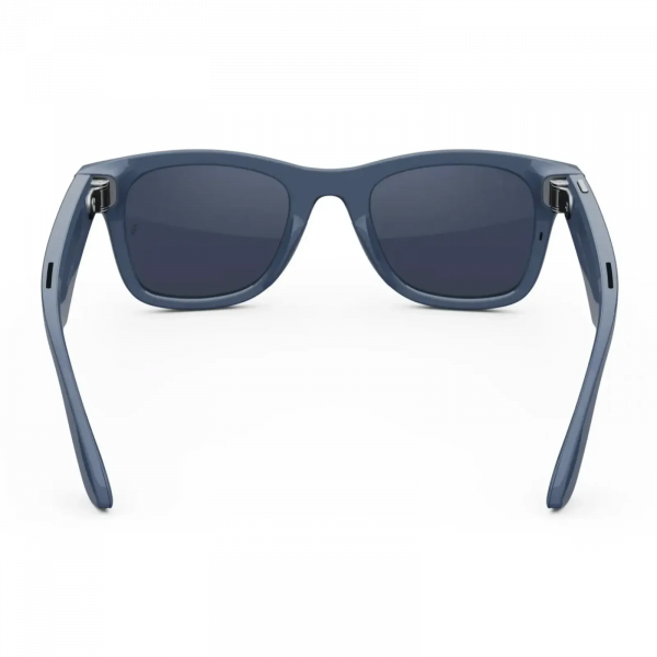 Смарт-окуляри Ray-Ban Meta Wayfarer Gen 2 Shiny Cosmic Blue/Clear Sapphire (RW4012 6628/MF 50-23) - ТвойGadget