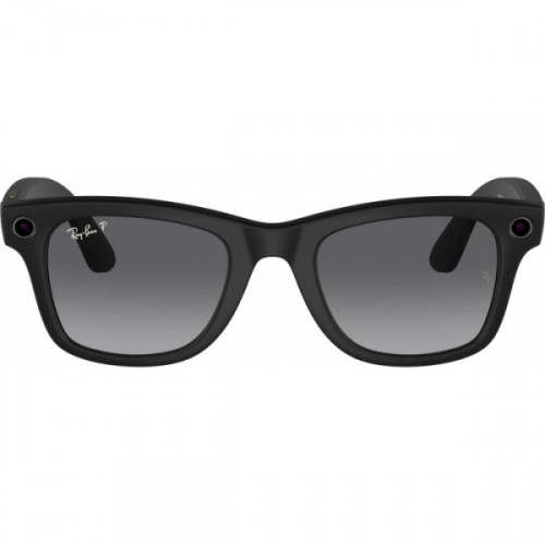 Смарт-окуляри Ray-Ban Meta Wayfarer Matte Black Frame Graphite Lenses (RW4006 601ST3 50-22) - ТвойGadget