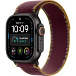 Apple Watch Ultra 4 Black Titanium Case with Black Titanium Milanese Loop — Medium (MJAV4) - ТвойGadget