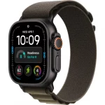 Apple Watch Ultra 4 Black Titanium Case with Desert Alpine Loop — Small (MJCT4+MKF34) - ТвойGadget