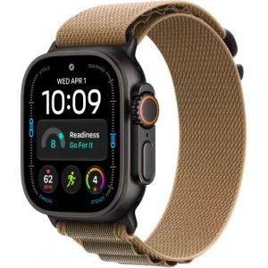 Apple Watch Ultra 4 Black Titanium Case with Desert Alpine Loop - Small (MJCT4+MKF34) — изображение 1