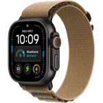 Apple Watch Ultra 4 Black Titanium Case with Desert Alpine Loop — Small (MJCT4+MKF34) - ТвойGadget