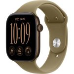 Apple Watch Series 12 GPS + Cellular 46mm Pearl White Ceramic Case with Sand Sport B. S/M (MJH14) - ТвойGadget