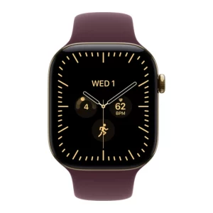 Apple Watch Series 12 GPS + Cellular 42mm Radiant Gold Titanium Case with Burgundy Sport Band M/L (MJGK4) — изображение 2