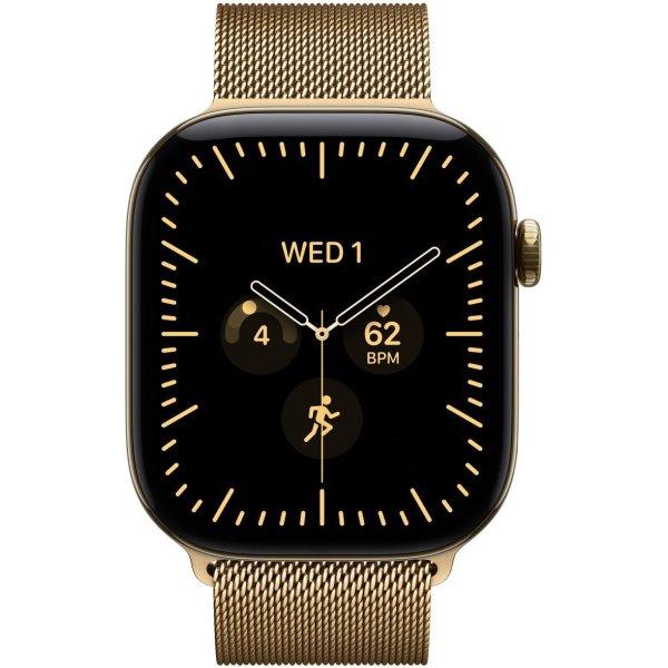 Apple Watch Series 12 GPS + Cellular 46mm Radiant Gold Tit. Case w. Radiant Gold Milanese L. S/M (MJGU4) - ТвойGadget