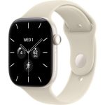 Apple Watch Series 12 GPS + Cellular 46mm Pearl White Ceramic Case with Sand Sport B. S/M (MJH14) - ТвойGadget